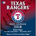 Texas Rangers 2018 Box Calendar