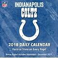 Indianapolis Colts 2018 Box Calendar