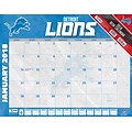Detroit Lions 2018 22 x 17 Desk Calendar (18998061536)