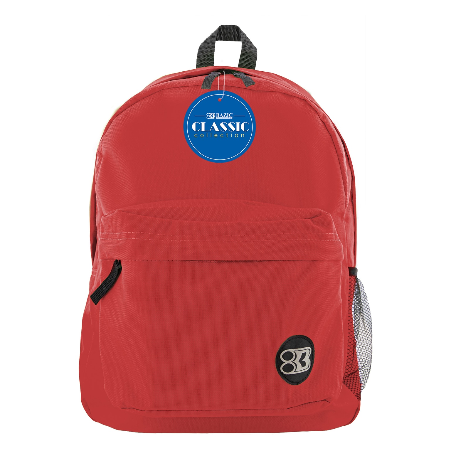 Bazic Classic Backpack 17 Red (BAZ1052)