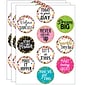 Teacher Created Resources Confetti Positive Sayings Accents, 30 Per Pack, 3 Packs (TCR8890-3)