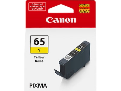 Canon 65 Y Yellow Standard Yield Ink Cartridge (4218C002)