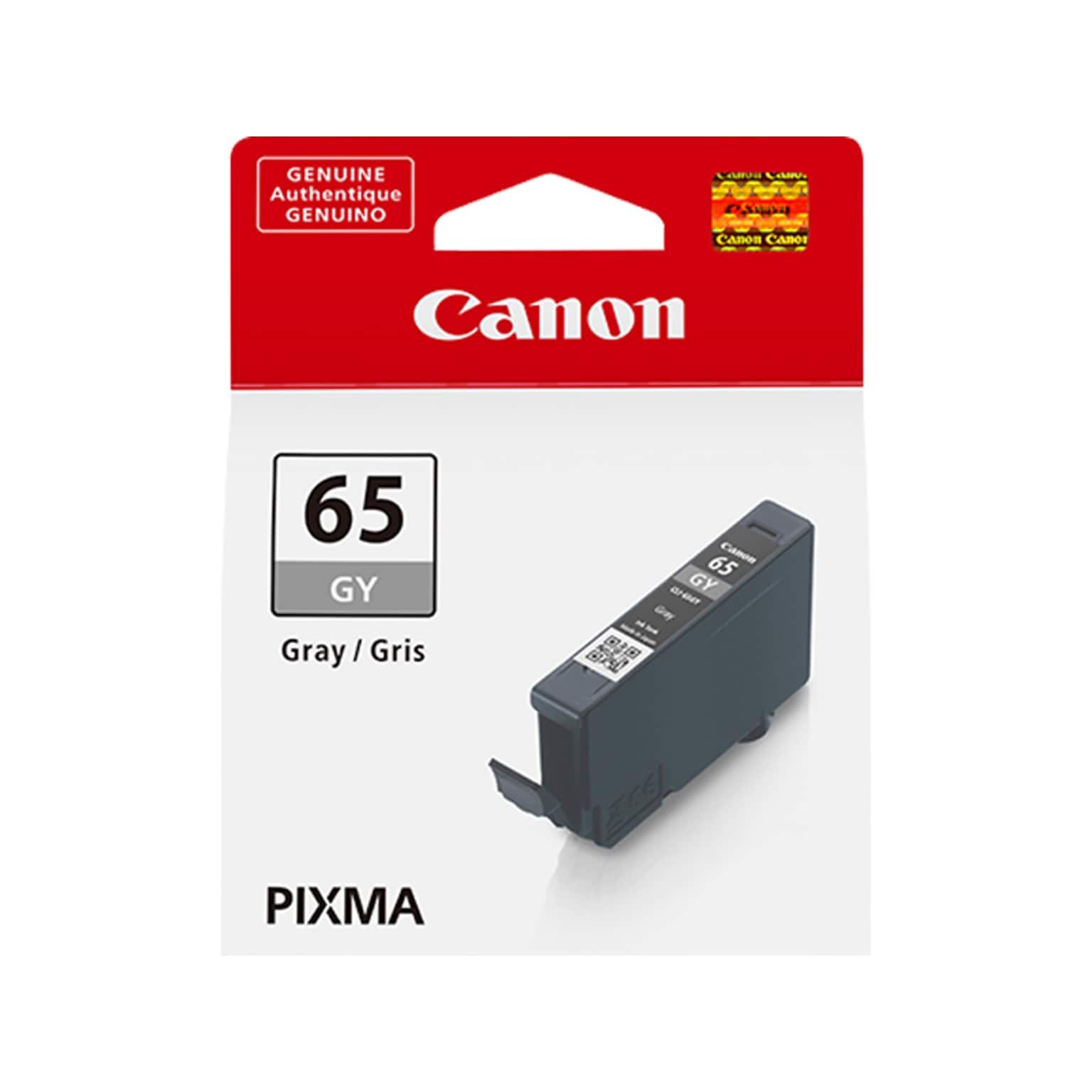 Canon 65 GY Gray Standard Yield Ink Cartridge (4219C002)