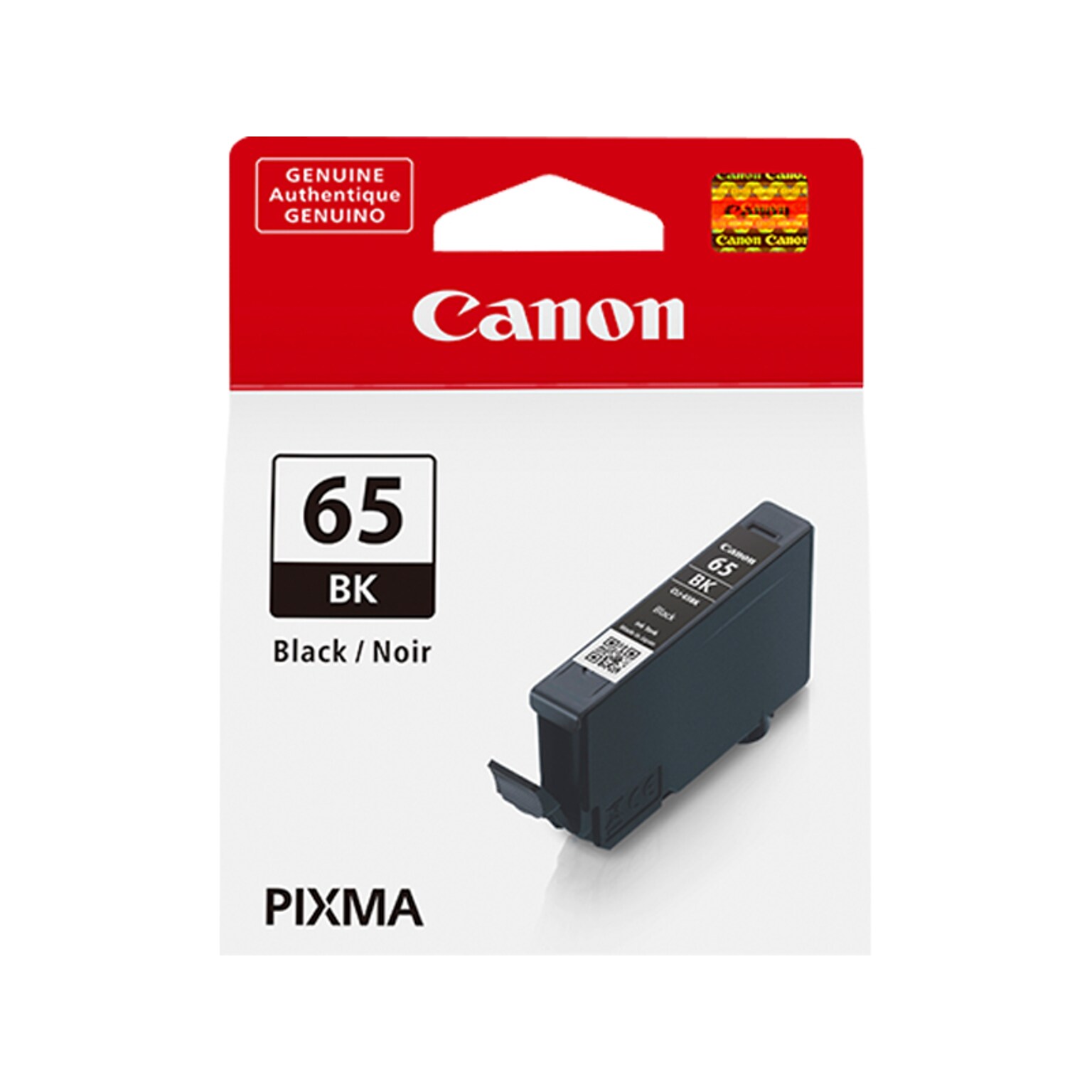 Canon 65 BK Black Standard Yield Ink Cartridge (4215C002)