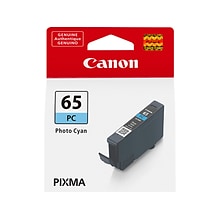 Canon CLI-65 PC Photo Cyan Standard Yield Ink Cartridge (4220C002)