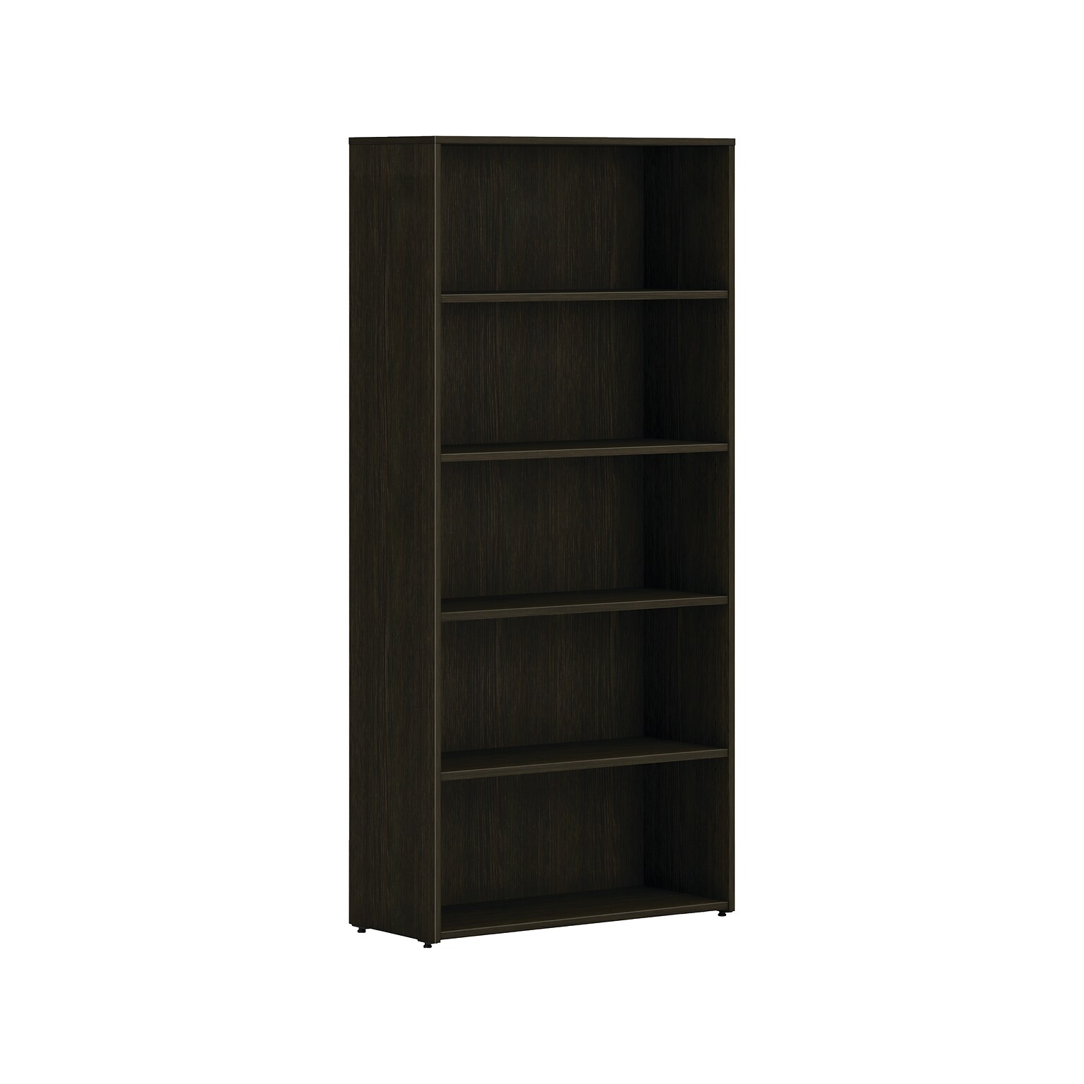 HON Mod 5-Shelf 65H Bookcase, Java Oak (HLPLBC3013B5.LJA1)