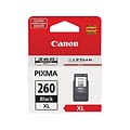 Canon PG 260 XL Black High Yield Ink Cartridge  (3706C001)