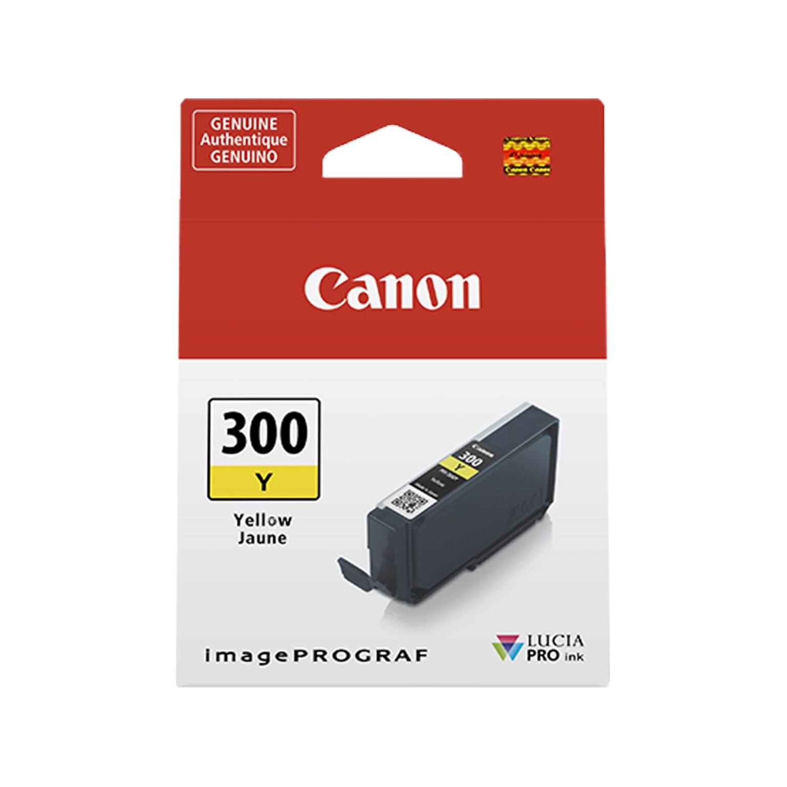 Canon 300 Y Yellow Standard Yield Ink Cartridge (4196C002)