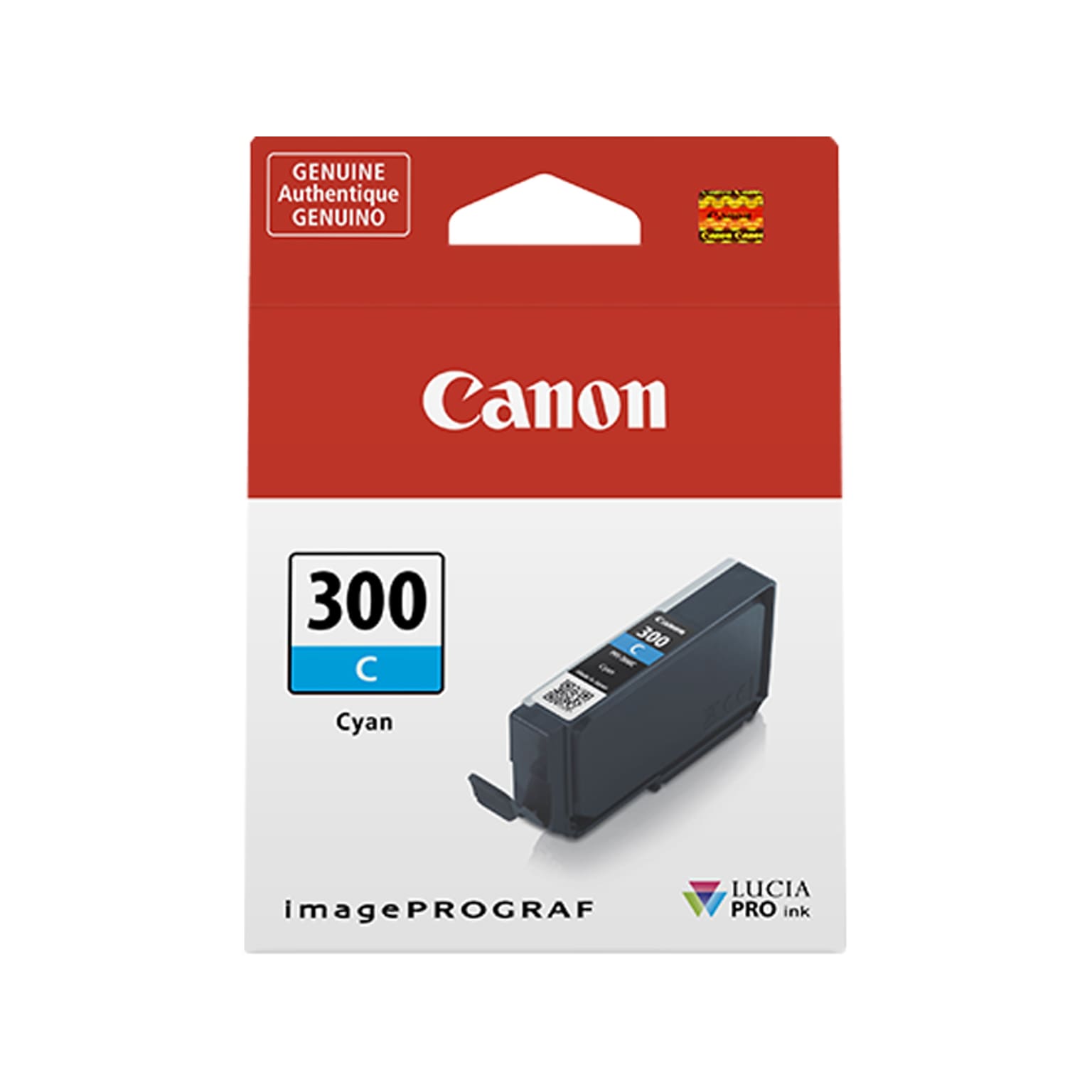 Canon 300 C Cyan Standard Yield Ink Cartridge (4194C002)