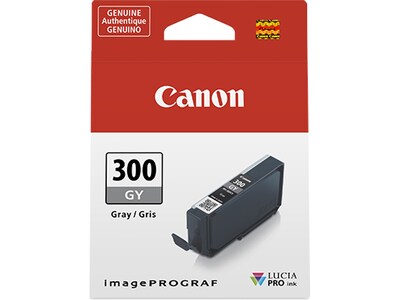 Canon 300 GY Gray Standard Yield Ink Cartridge (4200C002)