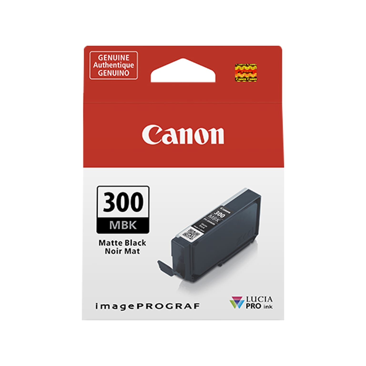 Canon 300 MBK Matte Black Standard Yield Ink Cartridge (4192C002)