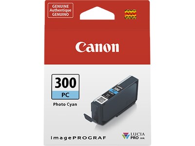 Canon 300 PC Photo Cyan Standard Yield Ink Cartridge (4197C002)