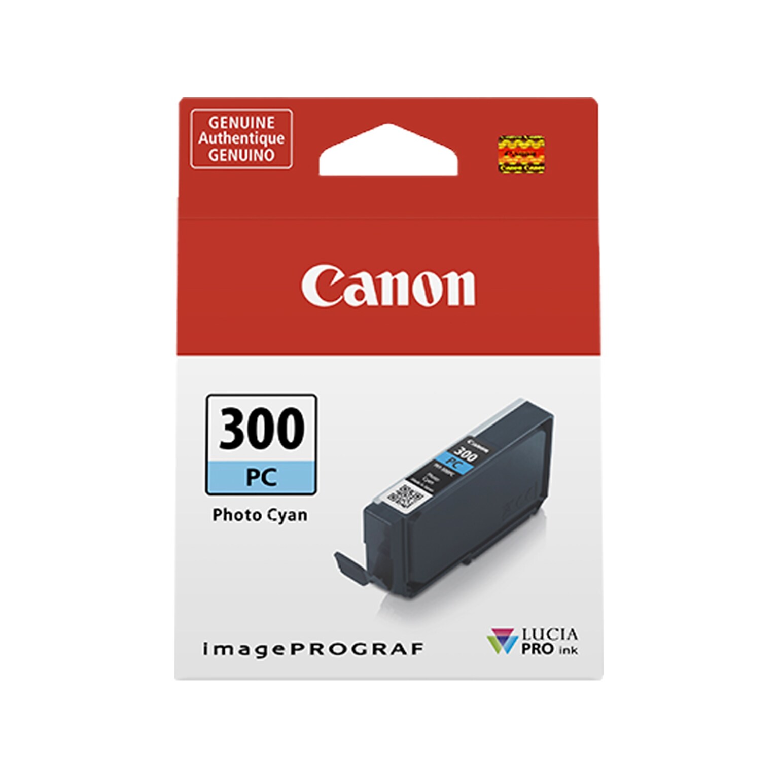 Canon 300 PC Photo Cyan Standard Yield Ink Cartridge (4197C002)