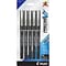 Pilot Precise V7 Rollerball Pens, Fine Point, Black Ink, 5/Pack (26020)