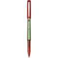 Pilot Precise V5 BeGreen Rollerball Pens, Extra Fine Point, Red Ink, Dozen (26302)