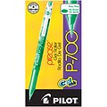Pilot Precise P-700 Gel Pens, Fine Point, Green Ink, Dozen (38613)