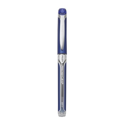 Quill Brand® Rollerball Pens, Fine Point, Blue, Dozen (32158-QL