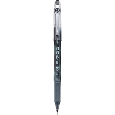 Pilot Precise P-700 Gel Pens, Fine Point, Black Ink (38610)