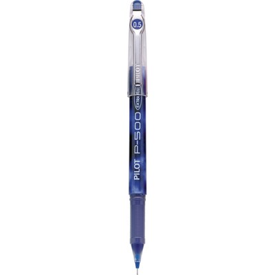 Pilot Precise P-500 Gel Pens, Extra Fine Point, Blue Ink, Dozen (38601)