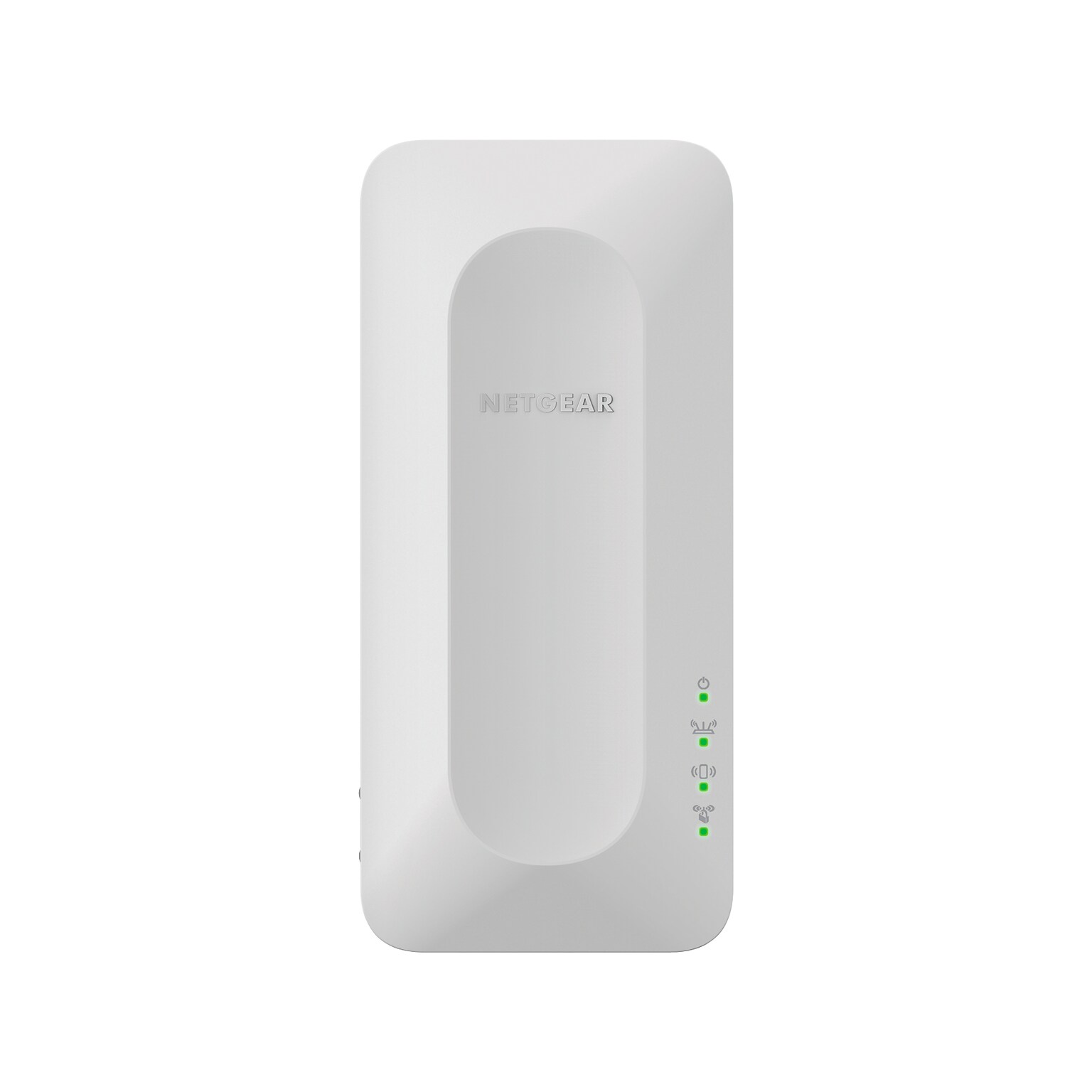 Netgear AX1600 EAX12 Wi-Fi 6 Dual Band Wireless/Ethernet Mesh Range Extender, 2.4/5GHz, White (EAX12-100NAS)