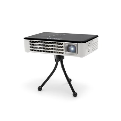 AAXA P300 Neo DLP Portable Projector, 720P , 2.5 Hour Battery, Black/White (KP-602-01)