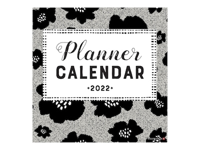 2022 Willow Creek Large Grid Planner 12 x 12 Monthly Wall Calendar (22993)