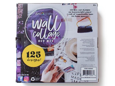 Art 101 Gallery Wall Collage Kit, Assorted Colors, 5/Carton (40065)