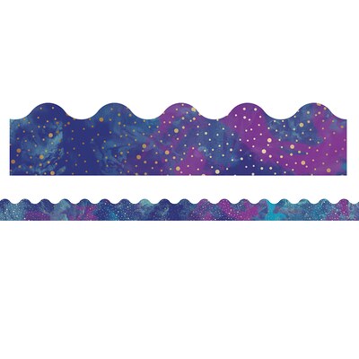 Carson Dellosa Education Scalloped Border, 2.25 x 234, Galaxy (CD-108380-6)