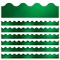 Carson Dellosa Education Sparkle + Shine Scalloped Border, 2.25" x 234', Emerald Green Foil (CD-108401-6)