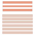 Schoolgirl Style™ Simply Stylish Straight Border, 2.25 x 234, Coral & White Stripes (CD-108442-6)