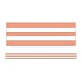 Schoolgirl Style™ Simply Stylish Straight Border, 2.25 x 234, Coral & White Stripes (CD-108442-6)