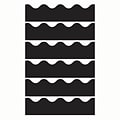 Carson Dellosa Education Black Scalloped Border, 39 Feet Per Pack, 6 Packs (CD-1210-6)