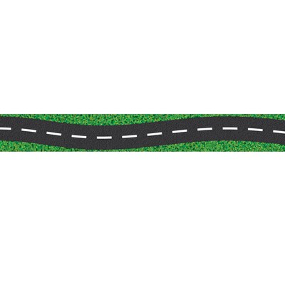Carson Dellosa Education Straight Border, 3" x 216', Road (CD-3333-6)
