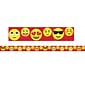 Charles Leonard Magnetic Straight Border, 1.5" x 24', Emoji Theme, (CHL28102)