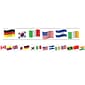 Charles Leonard Magnetic Straight Border, 1.5" x 24', World Flags Theme (CHL28108)