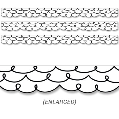 Creative Teaching Press® Scalloped Border, 2.75 x 105, Loop-de-Loop (CTP10456-3)