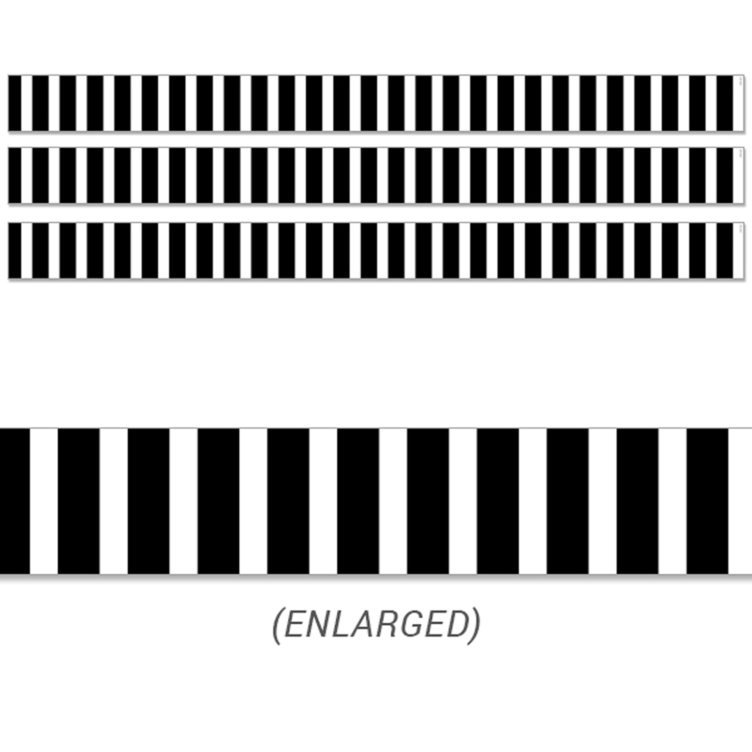 Creative Teaching Press® Straight Border, 3 x 105, Bold Stripes (CTP10458-3)