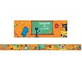 Edupress Pete the Cat School is Cool Spotlight Border, 35 Feet Per Pack, 6 Packs (EP-3268-6)