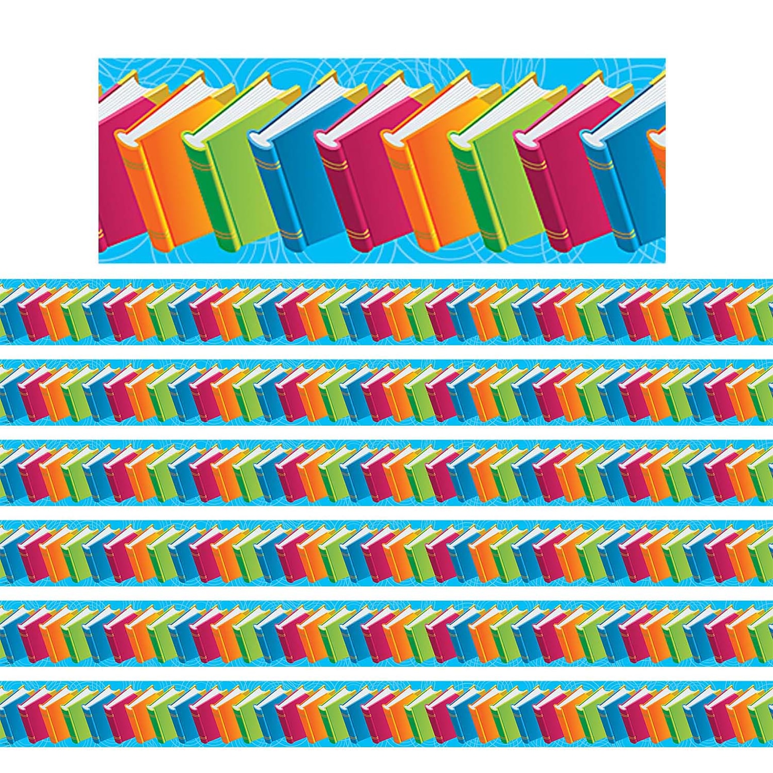 Edupress Books Spotlight Border, 35 Feet Per Pack, 6 Packs (EP-618R-6)