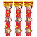 Eureka Peanuts Super Star Extra Wide Die Cut Deco Trim®, 37 Feet Per Pack, 3 Packs (EU-845073-3)