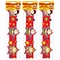 Eureka Peanuts Super Star Extra Wide Die Cut Deco Trim®, 37 Feet Per Pack, 3 Packs (EU-845073-3)