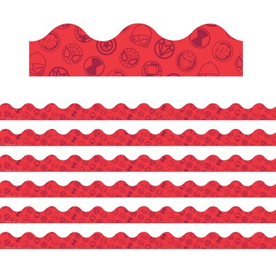 Eureka Scalloped Border, 2.25 x 222, Marvel Super Hero Adventure (EU-845161-6)