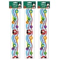 Eureka Mickey Mouse Clubhouse I Think I Can Extra Wide Cut Deco Trim®, 37 Feet Per Pack, 3 Packs (EU