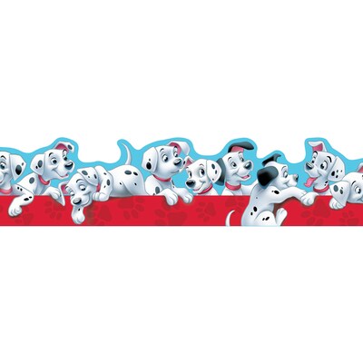Eureka 101 Dalmatians Extra Wide Die Cut Border, 3.25" x 111', Puppies (EU-845211-3)