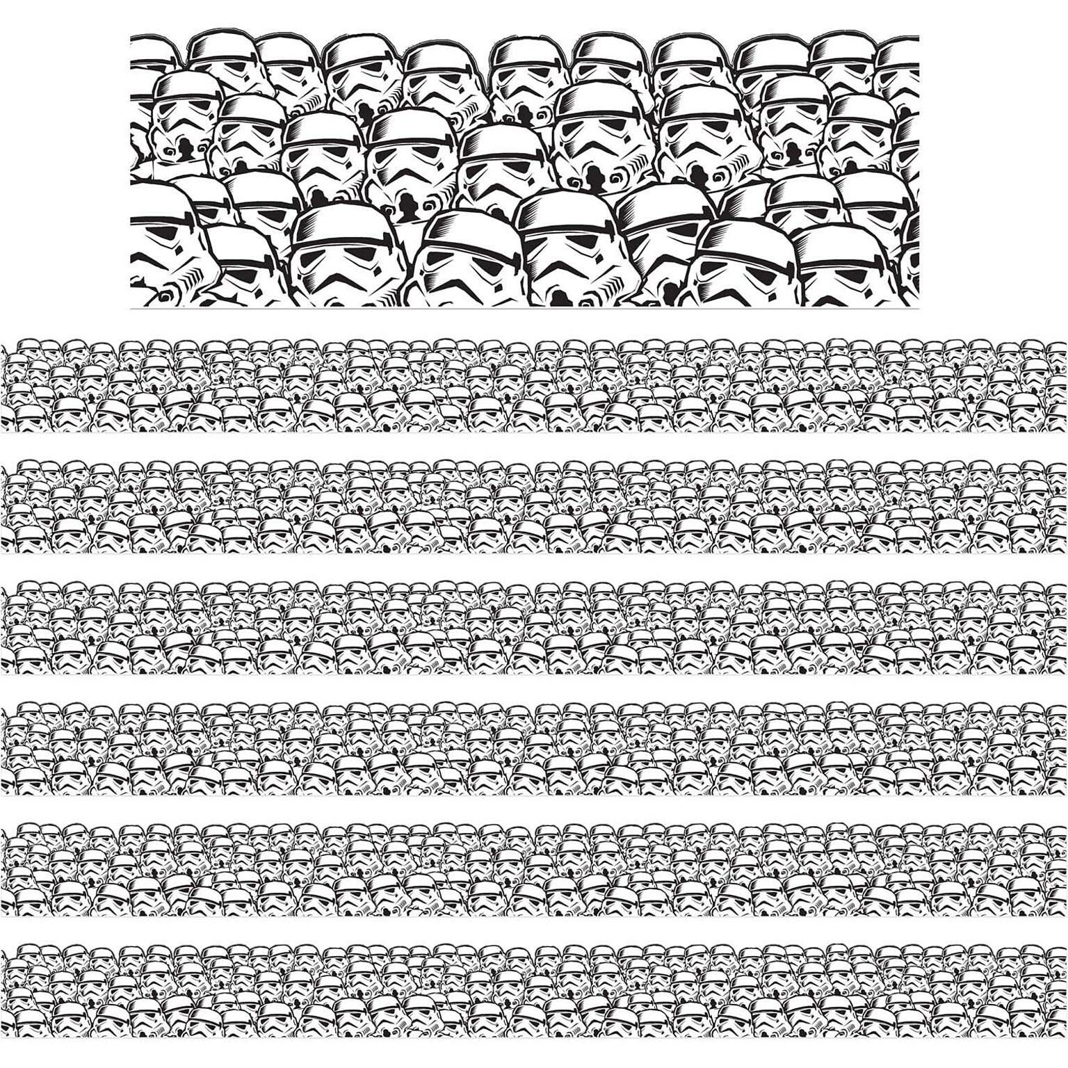 Eureka Star Wars™ - Super Troopers Deco Trim® Extra Wide Die Cut, 37 Feet Per Pack, 3 Packs (EU-845288-3)