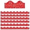 Eureka Extra Wide Scalloped Border, 3.25 x 222, Red Bandana (EU-845656-6)