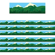 Hygloss Straight Border, 3 x 216, Mountain (HYG33681-6)