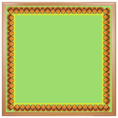 Hygloss Die-Cut Border, 3 x 216, Turkey (HYG33686-6)