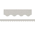 Teacher Created Resources Scalloped Border, 2.19 x 105, Silver Glitz (TCR77017-3)