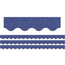 Teacher Created Resources Scalloped Border, 2.19 x 105, Dark Blue (TCR77030-3)